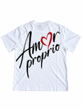 T-shirt blanc Amor proprio GRAM (unisex)