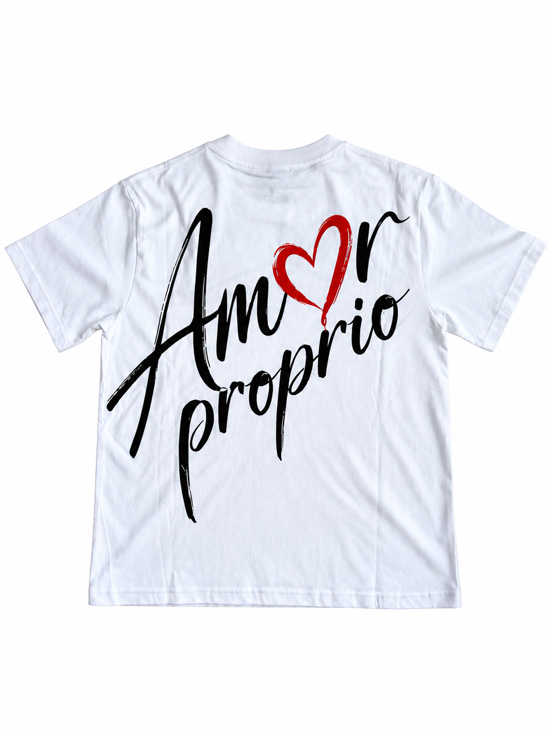 T-shirt blanc Amor proprio GRAM (unisex)