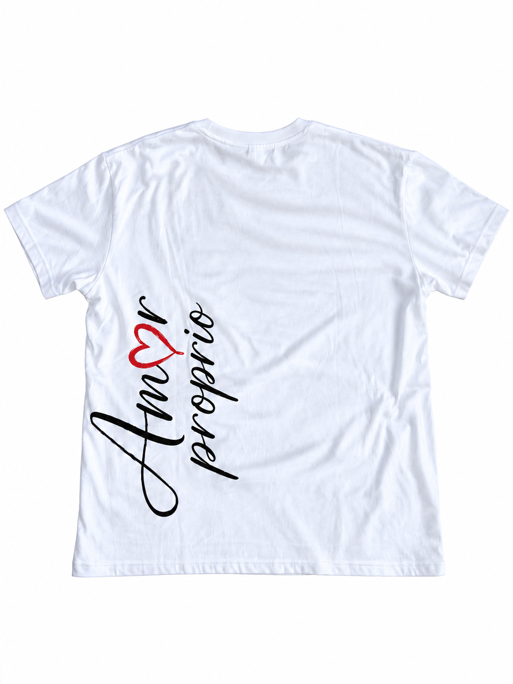 T-shirt blanc Amor proprio SMPL (unisex)