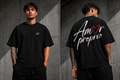 T-shirt noir Amor proprio GRAM (unisex)